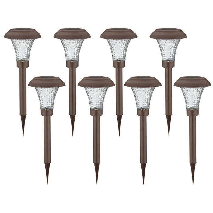 LivingAccents Living Accents 60029B8PK Solar Powered LED Pathway Light